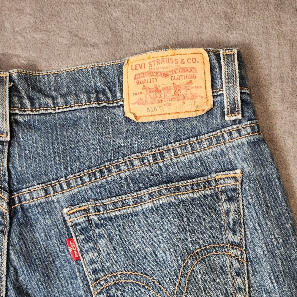 Levis 515 Nouveau Bootcut Jeans Womens Curvy fit 2006 Size 6M - Picture 3 of 11